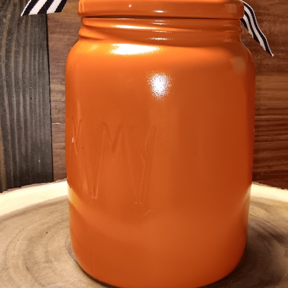 PUMPKIN PATCH Rae Dunn inspired canister. It's on an original Rae Dunn canister - Picture 3 of 4